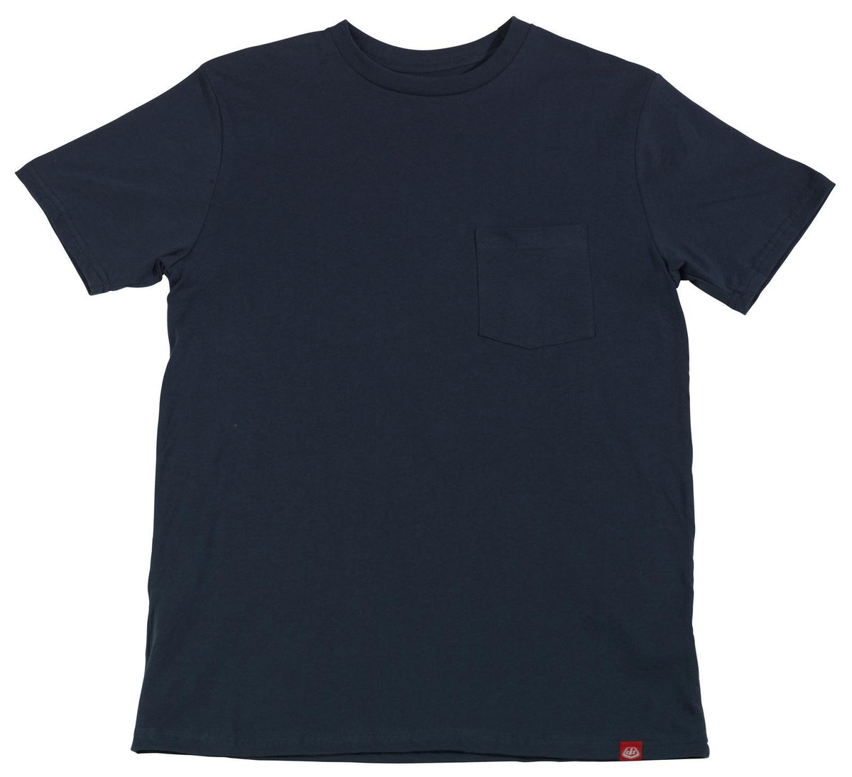 Troy Lee Designs Heritage Pocket Tee Shirt - Black Black Small 