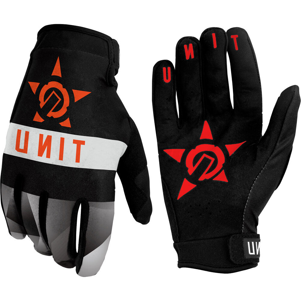 Unit Face Fears MTB Glove - Black - 2022 Black X-Small 