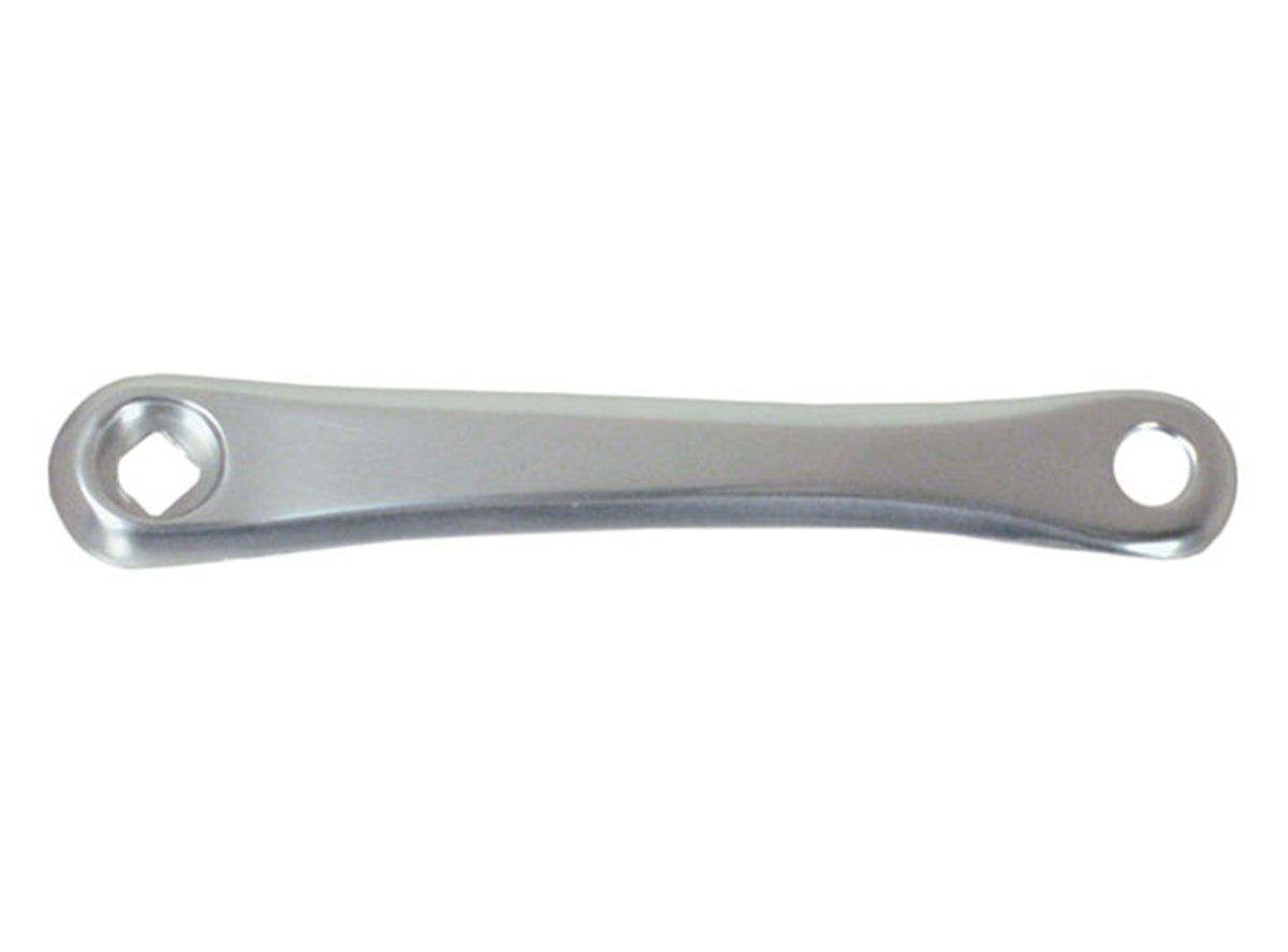Vuelta Alloy Square Taper Crankarm - Silver Silver 170mm - Diamond - Left Side 