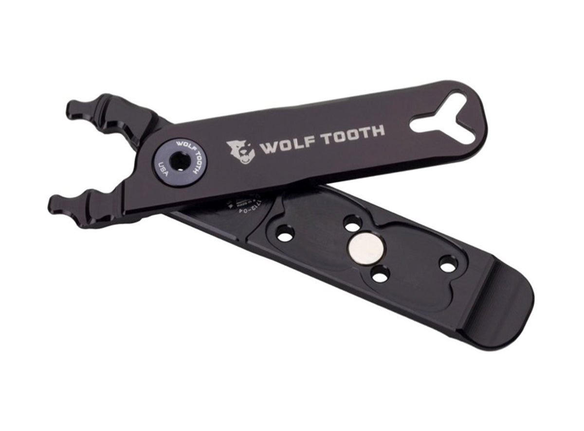 Wolf Tooth Components Combo Masterlink Pliers - Black-Gunmetal Black - Gunmetal  