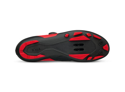 Fizik X3 Vento Overcurve Clipless MTB Shoe - Red-Black