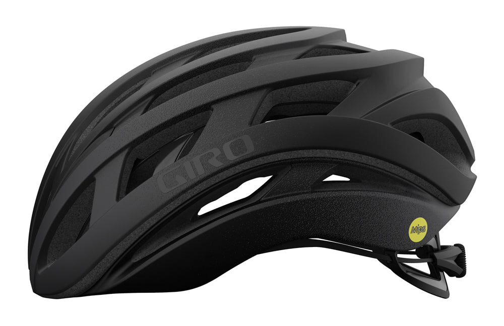 Giro Helios Spherical Road Helmet - Matt Black Fade - 2024