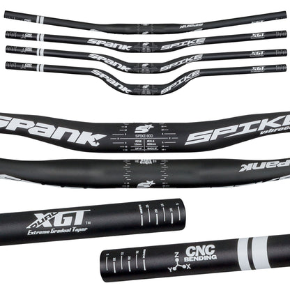 Spank Spike 800 Vibrocore Riser Handlebar - Ltd Edition - Black