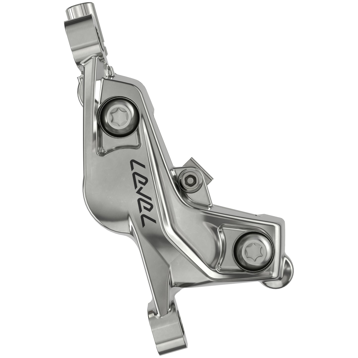 SRAM Level Ultimate Stealth Disc Brake and Lever - 4 Piston - Rear - Black-Silver